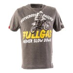 T - shirt kini red bull fullgas gris chin� / jaune - m
