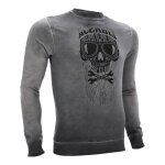 T - shirt manches longues acerbis sp club roadrace graphite gris - m
