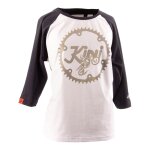 T - shirt manches longues femme kini red bull ritze blanc / bleu nuit - xs