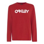 T - shirt manches longues oakley mark ii samba red - xs