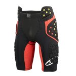Short de protection alpinestars sequence pro rouge / noir - s