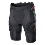 Short de protection enduro alpinestars bionic pro noir / rouge - l