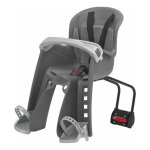 Si�ge enfant avant polisport bilby jr fixation cadre gris fonc� / arge