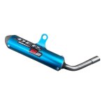 Silencieux d �chappement dep s2 bleu - ktm 65 sx 2024