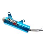 Silencieux d �chappement dep s2 shorty bleu - yamaha 250 yz 02 - 25