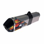 Silencieux art aluminium casquette composite yamaha wr 250 f 07 - 14