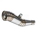 Silencieux brazoline moto race inox universel