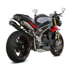 Silencieux double mivv ghibli inox triumph speed triple 1050 16 - 20