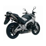 Silencieux double mivv x - cone inox suzuki gsr600 06 - 10