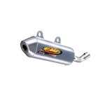 Silencieux fmf powercore 2 shorty aluminium embout inox pour yamaha yz
