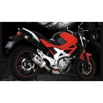 Silencieux homologu yoshimura r - 77j inox pour suzuki sfv 650 gladius