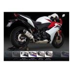 Silencieux homologu� yoshimura r77s inox pour honda cb600f hornet 07 -