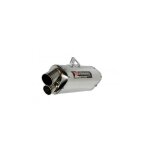 Silencieux homologu� yoshimura tri oval 2 inox pour suzuki gsx - r 600 /