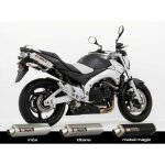 Silencieux homologu�s yoshimura tri - oval inox pour suzuki gsr 600 200
