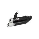 Silencieux ixil l3xb inox noir honda cb 500 x 17 - 18