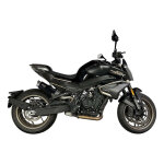 Silencieux ixil rc3b race xtrem cf moto 800 nk 23 - 24 inox / noir mat