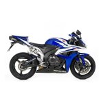Silencieux leovince lv one evo carbone casquette noire pour honda cbr