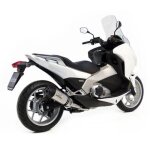 Silencieux leovince lv one evo inox casquette carbone pour honda integ