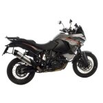 Silencieux leovince lv one evo inox casquette carbone pour ktm 1050 ad