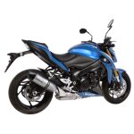 Silencieux leovince lv one evo inox casquette carbone pour suzuki gsx -