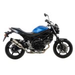 Silencieux leovince lv one evo inox casquette carbone pour suzuki sv 6