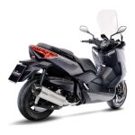 Silencieux leovince lv one evo inox yamaha x - max 400 16 - 17