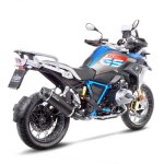 Silencieux leovince nero inox noir casquette carbone bmw r 1200 gs adv