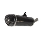 Silencieux leovince nero inox noir casquette carbone pour peugeot metr