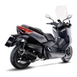 Silencieux leovince nero inox noir yamaha x - max 400 16 - 17