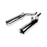 Silencieux marving cylindrique � 100 chrom�s yamaha xj 900 s diversi