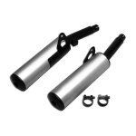 Silencieux marving cylindrique � 100 noirs yamaha xj 600 84 - 91 (paire