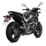 Silencieux mivv gp carbone casquette inox honda nc 750 s / x 16 - 17