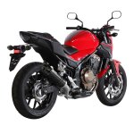 Silencieux mivv gp inox noir embout carbone honda cb 500 f 16 - 18 Silencieux mivv gp inox noir embout carbone honda cb 500 f 16 - 18