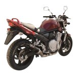 Silencieux mivv gp inox noir embout carbone suzuki gsf 650 bandit 07 - 1