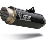 Silencieux mivv gp pro carbone embout inox kawasaki zx - 10r 17 - 18