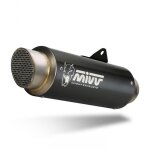 Silencieux mivv gp pro inox noir embout inox kawasaki zx - 10r 16 - 24