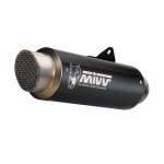 Silencieux mivv gp pro inox noir embout inox suzuki gsx - r 1000 17 - 20