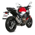 Silencieux mivv gp pro titane casquette inox honda cb 500 f 19 - 24