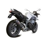 Silencieux mivv oval carbone / casquette carbone bmw k1300 r / s 09 -