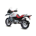 Silencieux mivv oval carbone / casquette carbone bmw r1150gs 99 - 03