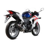 Silencieux mivv oval carbone casquette carbone honda cbr250r 11 - 13