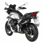 Silencieux mivv oval carbone moto guzzi v85 tt 19 - 24