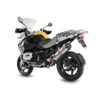 Silencieux mivv oval titane / casquette carbone bmw r1200gs 10 - 12