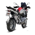 Silencieux mivv oval titane casquette carbone bmw r1200gs 13 - 18
