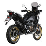 Silencieux mivv speed edge inox noir / casquette carbone honda africa Silencieux mivv speed edge inox noir / casquette carbone honda africa