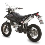 Silencieux mivv stronger finition inox pour yamaha wr 125 r / x 2009> Silencieux mivv stronger finition inox pour yamaha wr 125 r / x 2009>