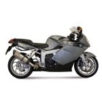 Silencieux mivv suono inox / casquette carbone bmw k1200 r / s / gt /