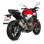 Silencieux mivv suono inox casquette carbone honda cb 500 f 19 - 24