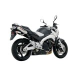 Silencieux de rechange gauche tri - oval titane yoshimura pour suzuki