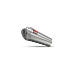 Silencieux scorpion power cone ovale inox pour suzuki sfv 650 gladius